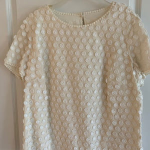 Dressy White Talbots blouse